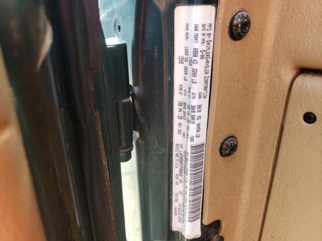 Photo 10 from auction – 2000 JEEP WRANGLER / with VIN 1J4FA59S4YP786830