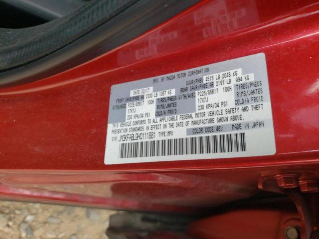 Photo 10 from auction – 2017 MAZDA CX-5 SPORT with VIN JM3KFABL9H0111881