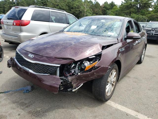 Photo 2 from auction – 2018 KIA OPTIMA LX with VIN 5XXGT4L38JG227729
