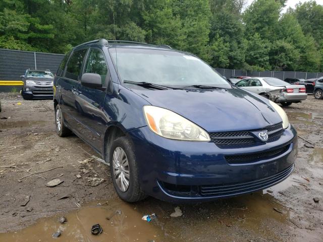 TOYOTA SIENNA CE 2005 with VIN 5TDZA23C75S252046 - Photo from auction