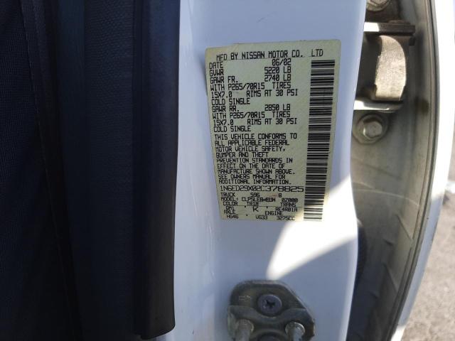 Photo 10 from auction – 2002 NISSAN FRONTIER C with VIN 1N6ED29X02C378825