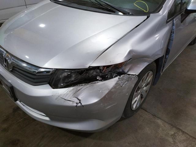 Photo 9 from auction – 2012 HONDA CIVIC LX with VIN 19XFB2F53CE379543