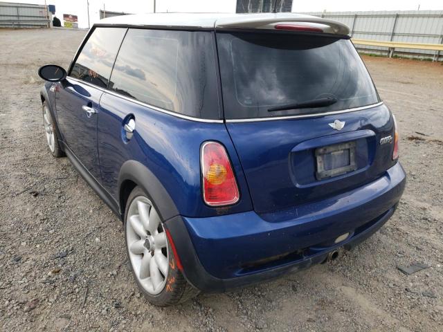 Photo 3 from auction – 2003 MINI COOPER S with VIN WMWRE33463TD58957