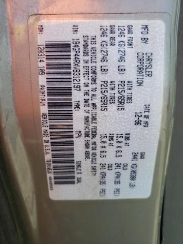 Photo 10 from auction – 1997 DODGE GRAND CARA with VIN 1B4GP44RXVB312197