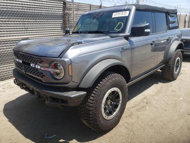 Photo 2 from auction – 2022 FORD BRONCO BAS with VIN 1FMEE5DP2NLA88448