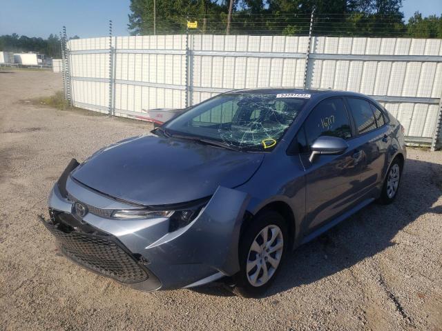 Photo 2 from auction – 2022 TOYOTA COROLLA LE with VIN JTDEPMAE2NJ192753