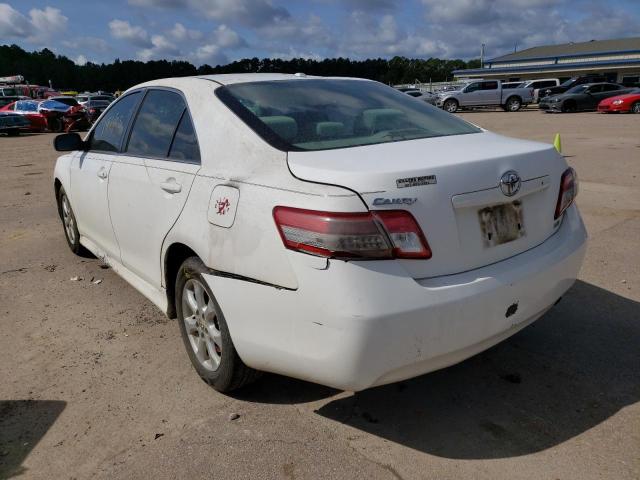 Photo 3 from auction – 2011 TOYOTA CAMRY BASE with VIN 4T1BF3EK4BU772964