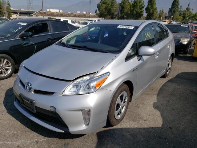 Photo 2 from auction – 2015 TOYOTA PRIUS with VIN JTDKN3DU8F1912581