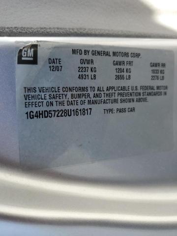 Photo 10 from auction – 2008 BUICK LUCERNE CX with VIN 1G4HD57228U161817