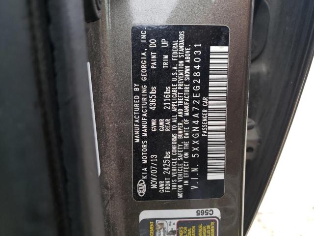 Photo 10 from auction – 2014 KIA OPTIMA EX with VIN 5XXGN4A72EG284031