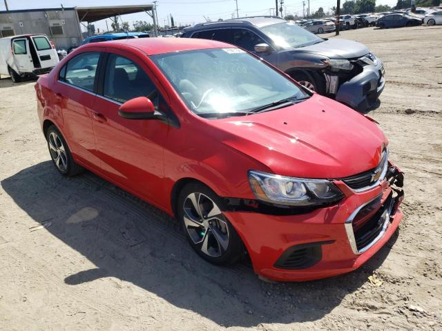 Photo 1 from auction – 2020 CHEVROLET SONIC PREM with VIN 1G1JF5SB5L4112958