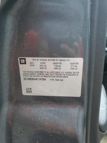 Photo 10 from auction – 2010 CHEVROLET IMPALA LT with VIN 2G1WB5EK4A1141504