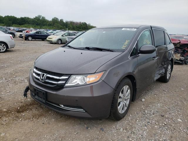 Photo 2 from auction – 2016 HONDA ODYSSEY EX with VIN 5FNRL5H67GB091557
