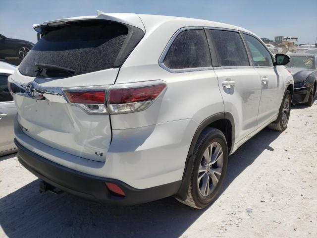 Photo 4 from auction – 2014 TOYOTA HIGHLANDER with VIN 5TDZKRFH9ES034798