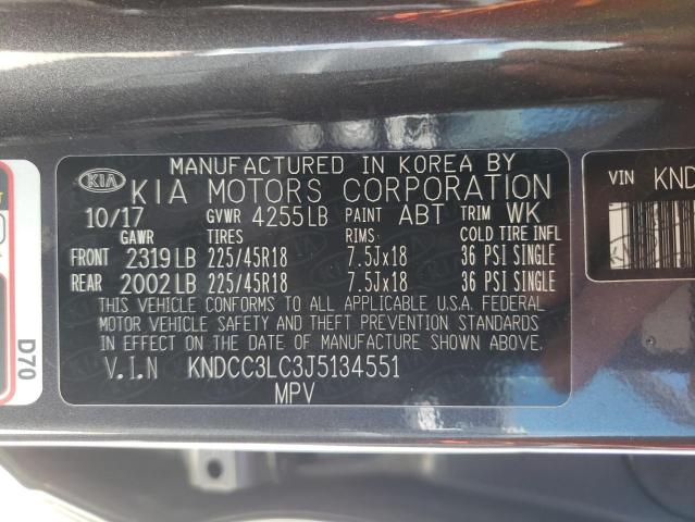 Photo 10 from auction – 2018 KIA NIRO EX with VIN KNDCC3LC3J5134551
