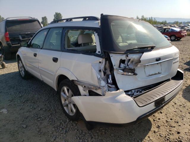 Photo 3 from auction – 2009 SUBARU OUTBACK 2. with VIN 4S4BP61C797312655