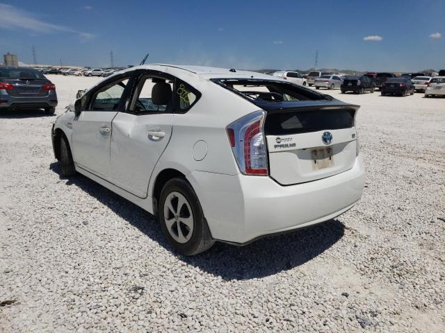 Photo 3 from auction – 2015 TOYOTA PRIUS with VIN JTDKN3DU0F1878989