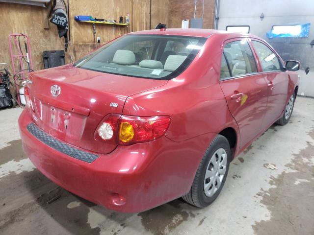 Photo 4 from auction – 2009 TOYOTA COROLLA BA with VIN JTDBL40E79J026976
