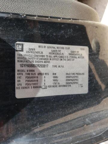 Photo 10 from auction – 2007 CADILLAC ESCALADE E with VIN 1GYFK66837R293817