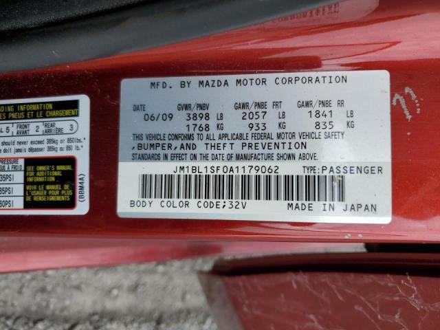 Photo 10 from auction – 2010 MAZDA 3 I with VIN JM1BL1SF0A1179062