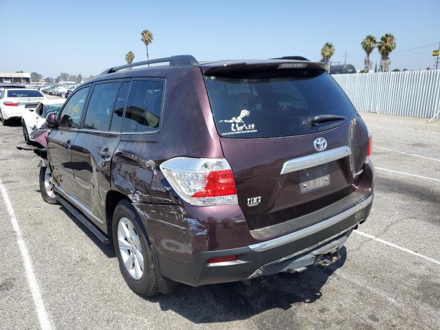 Photo 3 from auction – 2013 TOYOTA HIGHLANDER with VIN 5TDBK3EH6DS242006