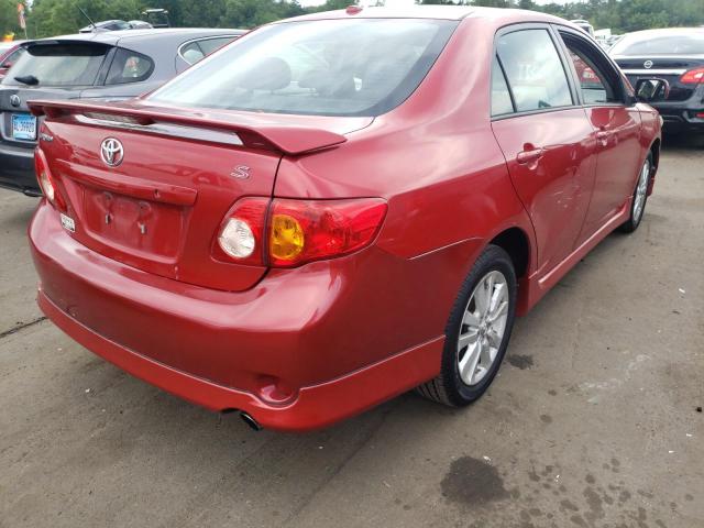 Photo 4 from auction – 2009 TOYOTA COROLLA BA with VIN 2T1BU40E19C094375