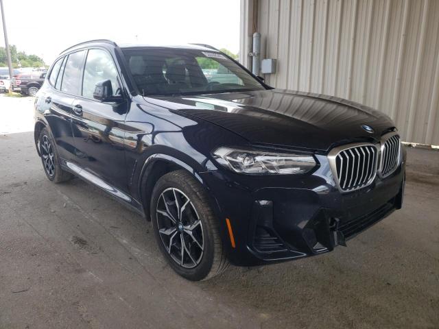 BMW X3 XDRIVE3 2022 with VIN 5UX53DP07N9H43348 - Photo from auction