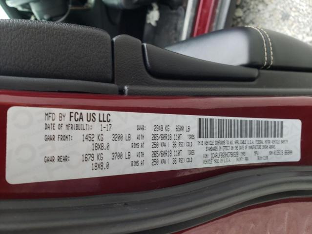 Photo 10 from auction – 2017 JEEP GRAND CHER with VIN 1C4RJFBG9HC790328