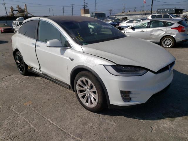 TESLA MODEL X 2020 with VIN 5YJXCBE28LF235327 - Photo from auction