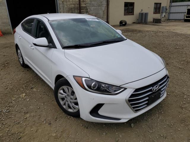 HYUNDAI ELANTRA SE 2017 with VIN 5NPD74LF0HH102885 - Photo from auction