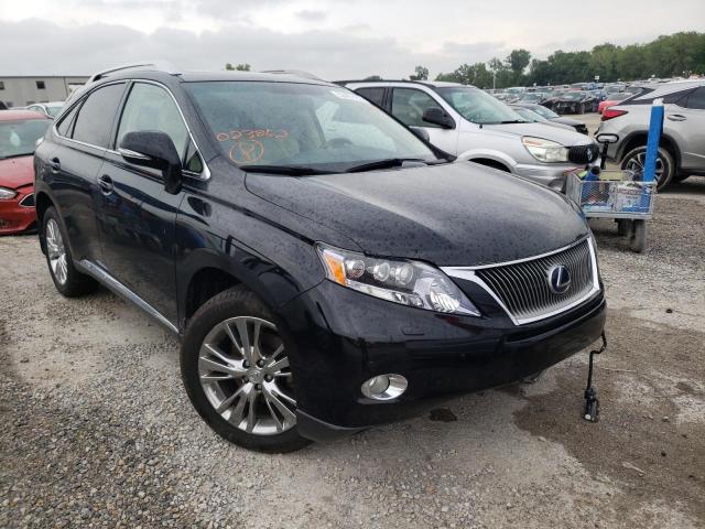 LEXUS RX 450 2010 with VIN JTJBC1BA1A2023852 - Photo from auction