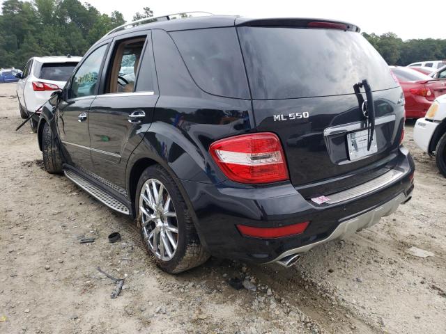 Photo 3 from auction – 2009 MERCEDES-BENZ ML 550 with VIN 4JGBB72E19A486650