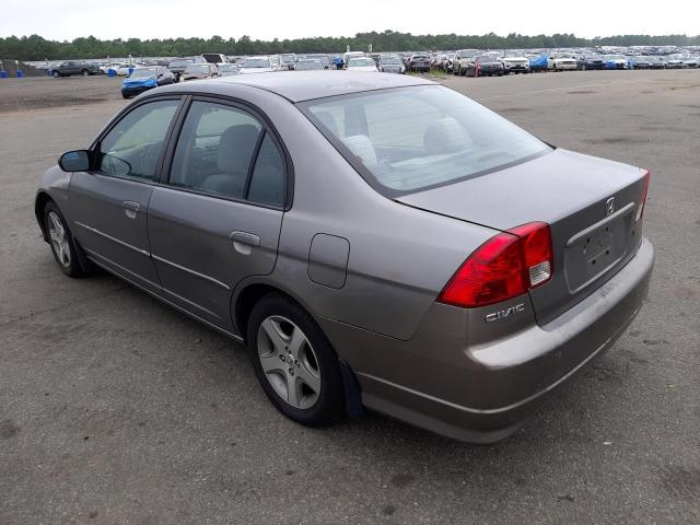 Photo 3 from auction – 2004 HONDA CIVIC with VIN 2HGES26734H601602