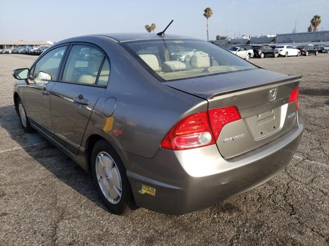 Photo 3 from auction – 2006 HONDA CIVIC HYBR with VIN JHMFA36276S002454