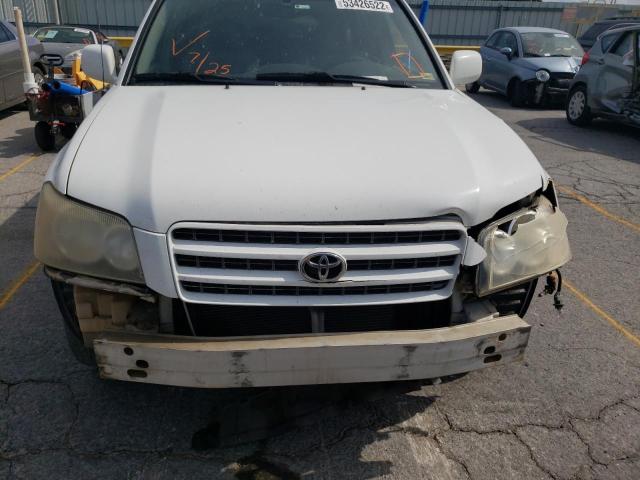Photo 9 from auction – 2003 TOYOTA HIGHLANDER with VIN JTEGD21A930065807