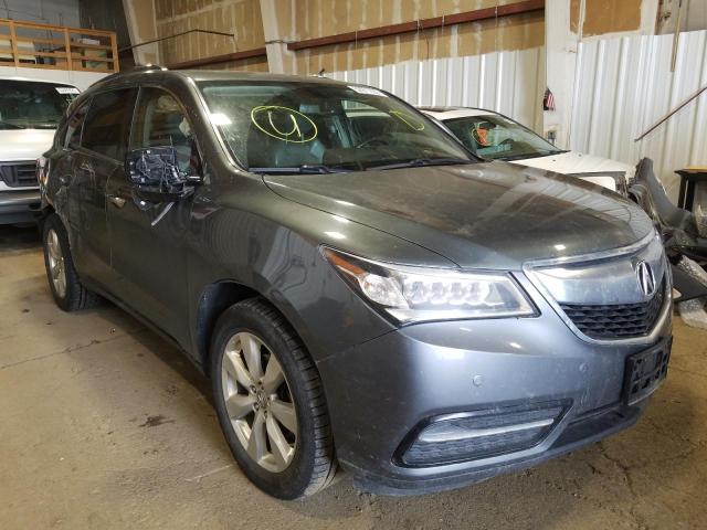 ACURA MDX ADVANC 2015 with VIN 5FRYD4H83FB032717 - Photo from auction