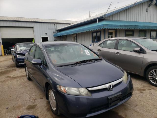 HONDA CIVIC HYBR 2008 with VIN JHMFA36208S017719 - Photo from auction