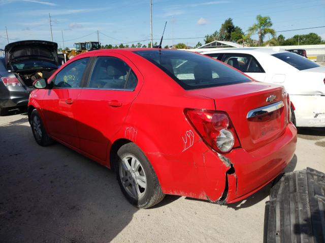 Photo 3 from auction – 2014 CHEVROLET SONIC LT with VIN 1G1JC5SH5E4199406