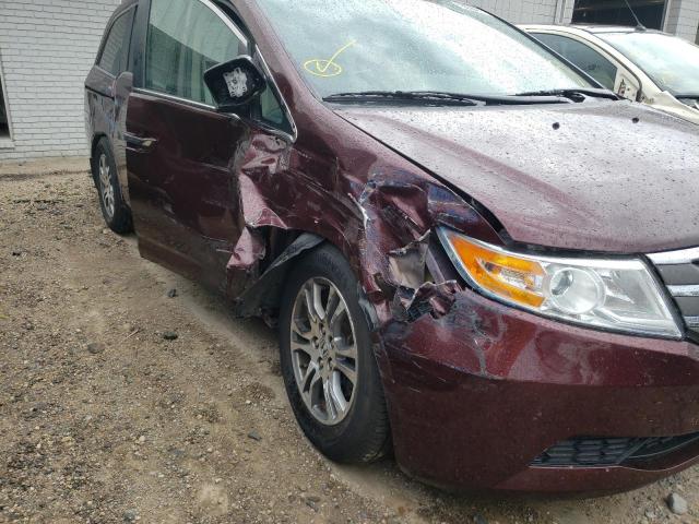 Photo 9 from auction – 2013 HONDA ODYSSEY EX with VIN 5FNRL5H65DB008333