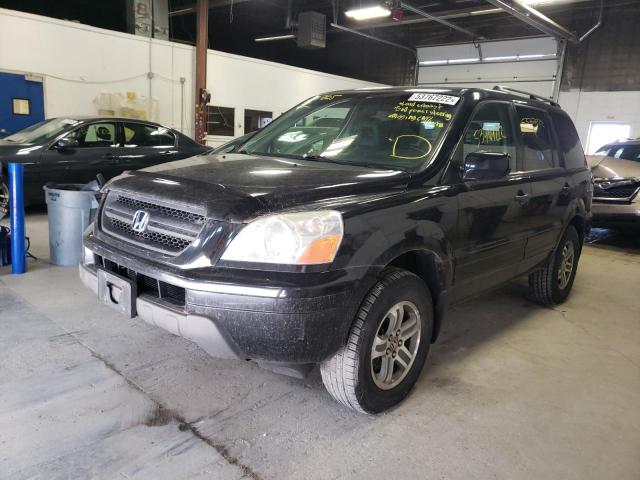 Photo 2 from auction – 2004 HONDA PILOT EXL with VIN 2HKYF185X4H509951