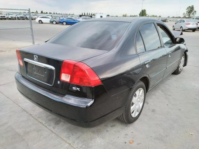 Photo 4 from auction – 2001 HONDA CIVIC EX with VIN 2HGES26791H614706