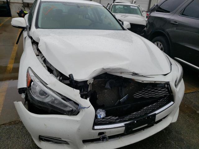 Photo 9 from auction – 2014 INFINITI EX35/JOURN with VIN JN1BV7AR6EM703590