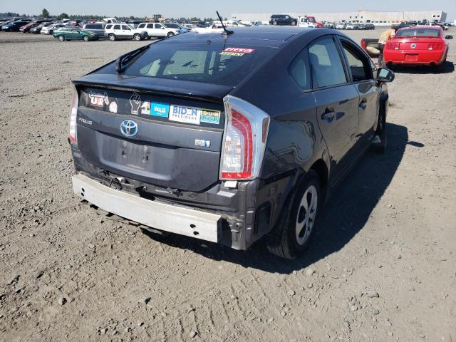 Photo 4 from auction – 2013 TOYOTA PRIUS with VIN JTDKN3DU9D1729400