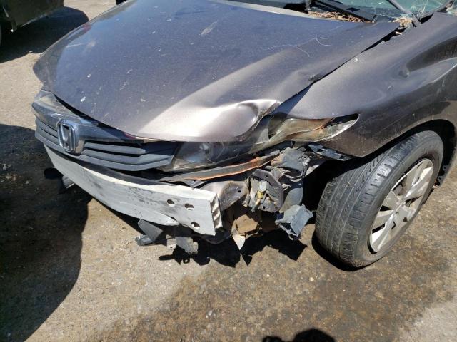 Photo 9 from auction – 2012 HONDA CIVIC LX with VIN 2HGFB2F55CH612540