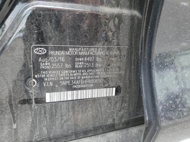 Photo 10 from auction – 2017 HYUNDAI SONATA SPO with VIN 5NPE34AF6HH480650