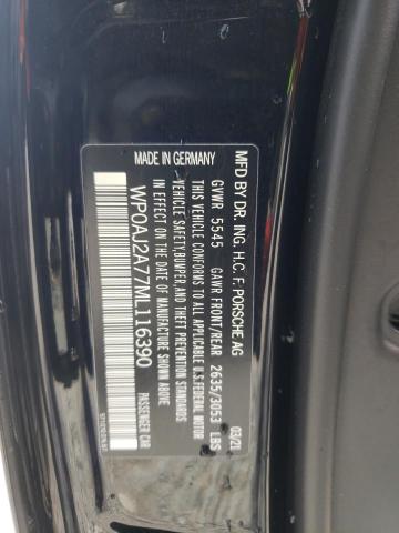 Photo 10 from auction – 2021 PORSCHE PANAMERA B with VIN WP0AJ2A77ML116390