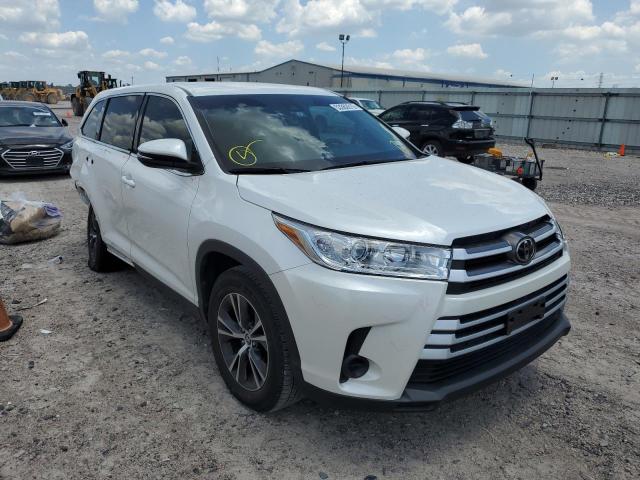 TOYOTA HIGHLANDER 2019 with VIN 5TDZZRFH7KS332788 - Photo from auction