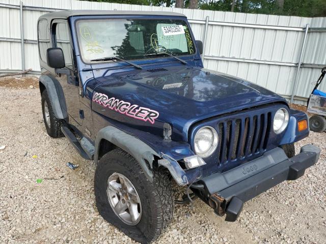 JEEP WRANGLER 2004 مع رقم تعريف المركبة 1J4FA29104P777221 - صورة من المزاد