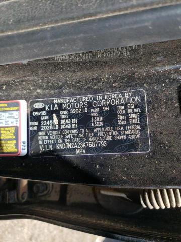 Photo 10 from auction – 2019 KIA SOUL with VIN KNDJN2A23K7687793