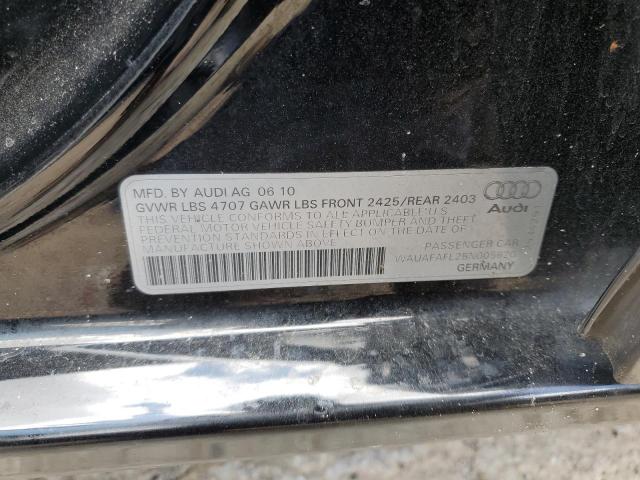 Photo 10 from auction – 2011 AUDI A4 PREMIUM with VIN WAUAFAFL2BN005620